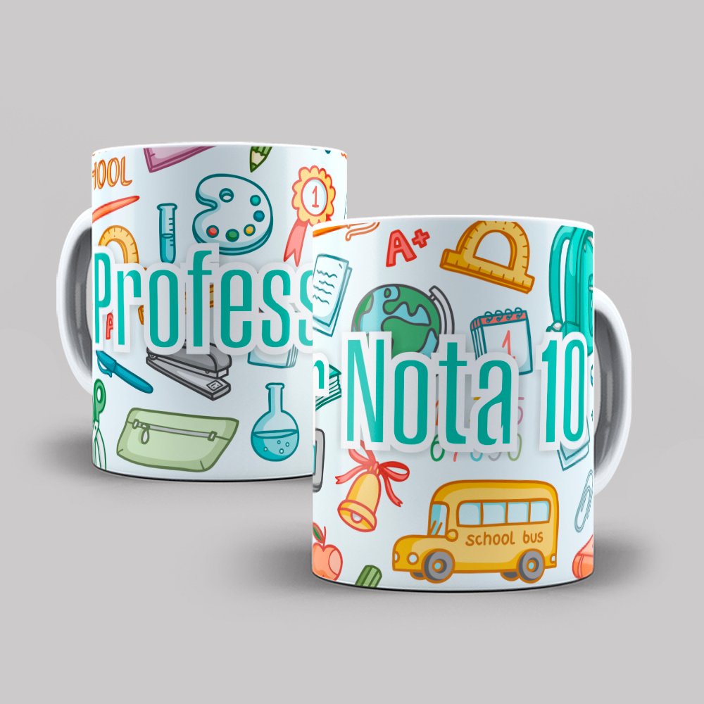 caneca professor