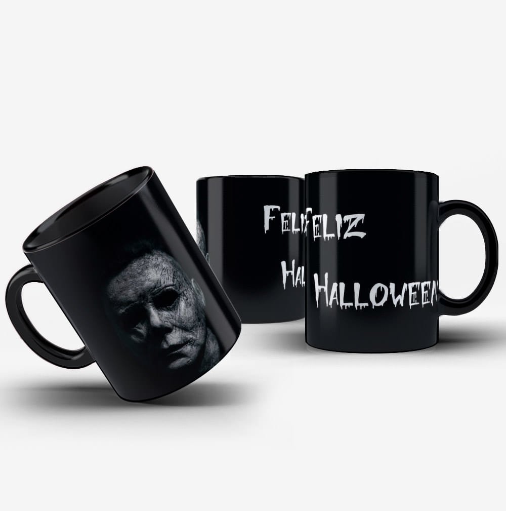 Caneca Dia das bruxas Halloween