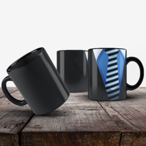 Caneca Preta Advogado Paletó 02