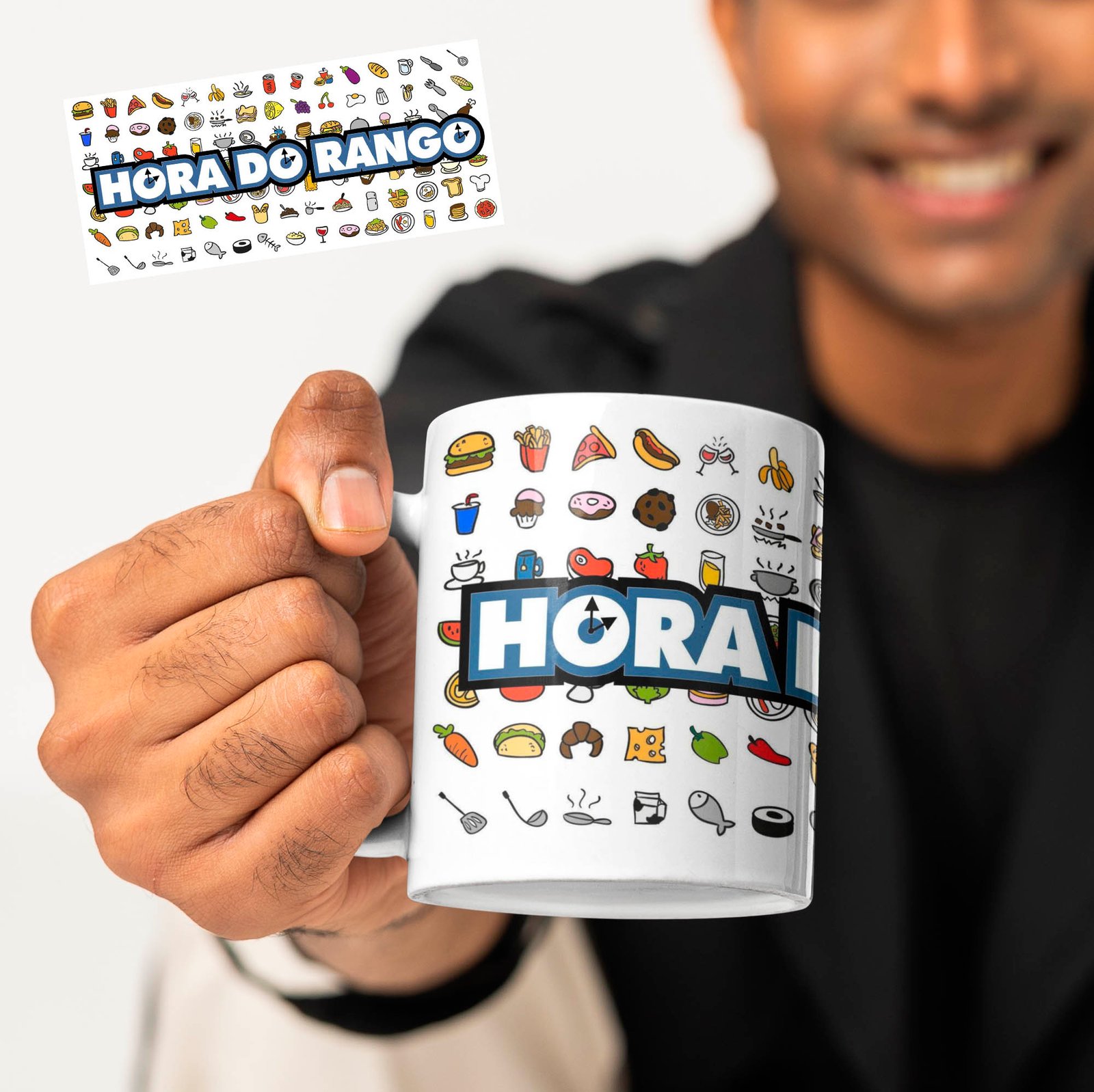 caneca hora do rango