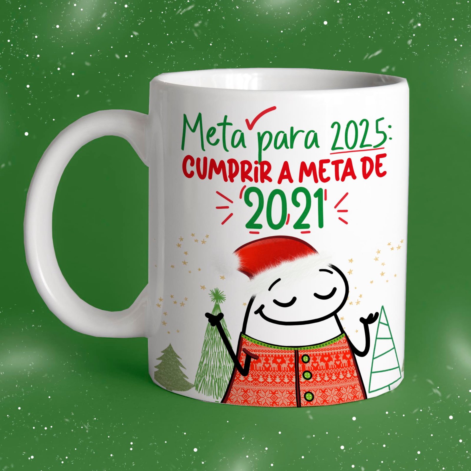 caneca Meta para 2025