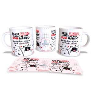 caneca Rezei muito Flork