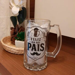 Caneca chopp Feliz dia dos pais